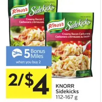 Foodland Knorr sidekicks 112-167 g - 5 air miles® bonus miles offer