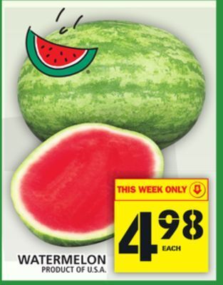 Food Basics Watermelon offer