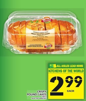 Food Basics Crispy pound cakes offer