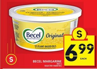 Food Basics Becel margarine offer
