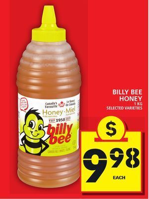 Food Basics Billy bee honey offer