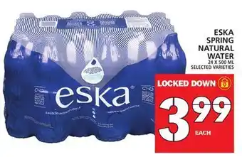 Food Basics Eska spring natural water offer