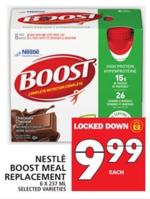 Food Basics Nestlé boost meal replacement offer