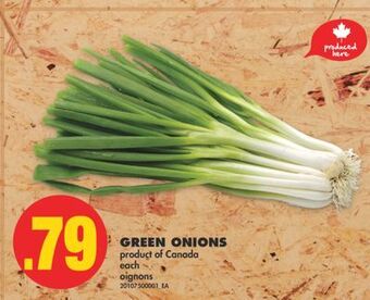 No Frills Green onions offer