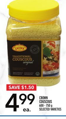 Metro Crown couscous offer