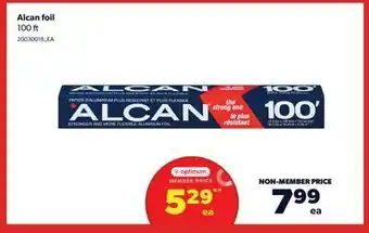 Real Canadian Superstore Alcan foil, 100 ft offer
