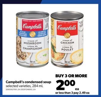 Real Canadian Superstore Campbell's condensed soup, 284 ml offer