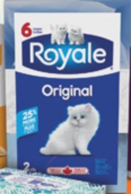 Real Canadian Superstore Royale facial tissue, 18x88/126 sheets offer