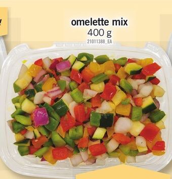 Fortinos Omelette mix, 400 g offer