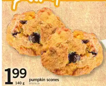 Fortinos Pumpkin scones, 140 g offer