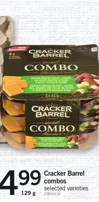 Fortinos Cracker barrel combos, 129 g offer