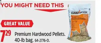 Canadian Tire Canawick premium hardwood pellets offer