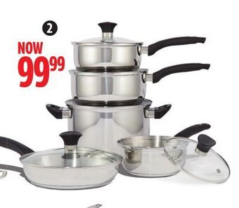 Canadian Tire Vida 10-pc stainless-steel set offer
