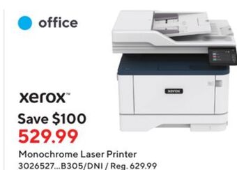 Staples Xerox b305/dni monochrome laser printer offer