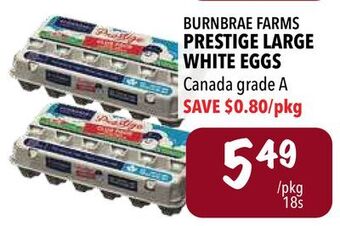 Farm Boy Burnbrae farms prestige large white eggs offer