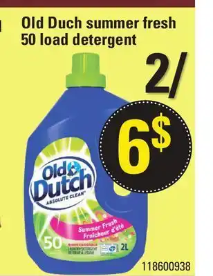 Sushi Shop Old duch summer fresh 50 load detergent offer