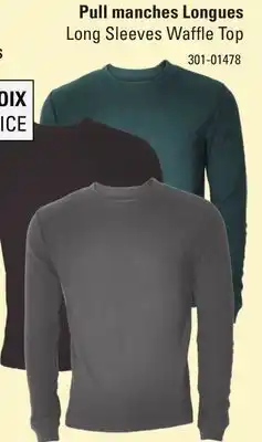 Sushi Shop Long sleeves waffle top offer