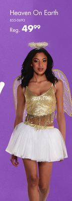 Heaven on earth women's halloween costume
