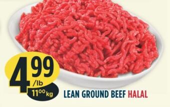 Marché Adonis Lean ground beef halal offer