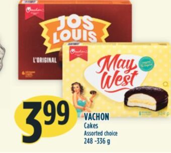 Marché Adonis Vachon cakes offer