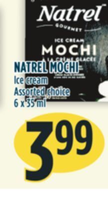 Marché Adonis Natrel mochi ice cream offer