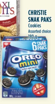 Marché Adonis Christie snak paks cookies offer
