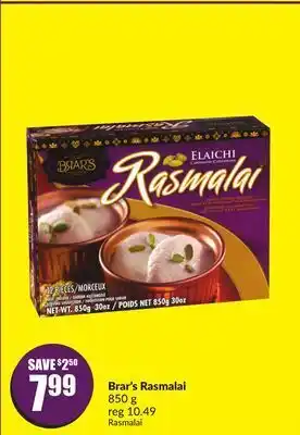 Chalo FreshCo Brar's rasmalai 850 g offer