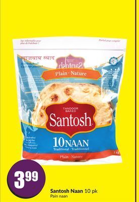 Chalo FreshCo Santosh naan 10 pk offer