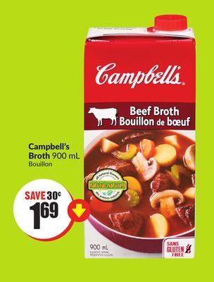 Chalo FreshCo Campbell's broth 900 ml offer