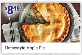 M & M Food Market Homestyle apple pie offer