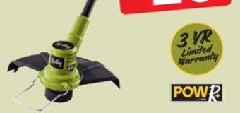 Home Hardware Cordless lawn trimmer offer