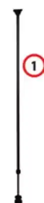 Home Hardware Plain adjustable wrought iron balusters offer