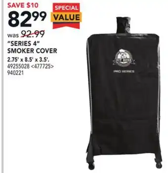 RONA Pit boss "series 4" smoker cover 2.75' x 8.5' x 3.5' offer