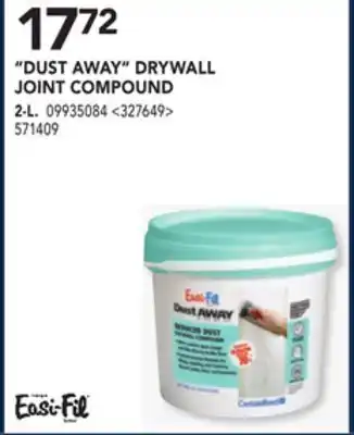 RONA Easi-fil "dust away" drywall joint compound offer