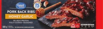 Walmart Great value pork back ribs offer