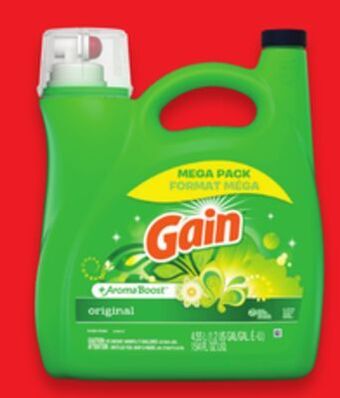 Walmart Gain liquid laundry detergent offer