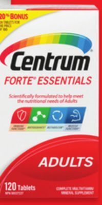 Walmart Centrum forte multivitamins offer