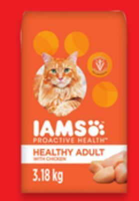Walmart Iams dry cat food offer