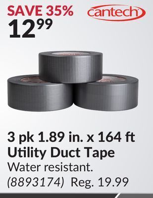 Princess Auto 3 pk 1.89 in. x 164 utility duct tape offer