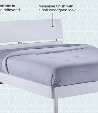 Leon's Bellmar 3-piece queen bed - white offer