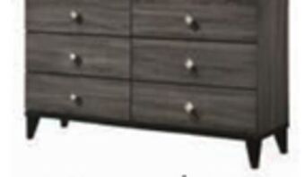 Leon's Amber dresser - grey, black offer