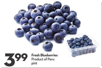 Longo's Fresh blueberries offer