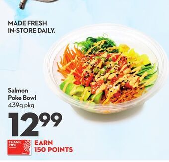 Longo's Salmon poke bowl offer