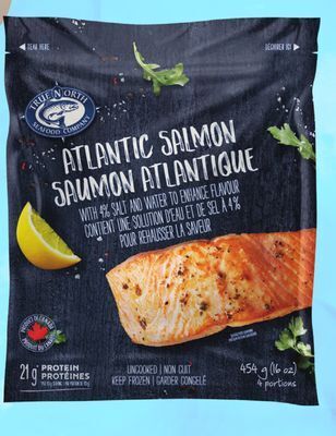 Longo's True north frozen atlantic salmon portions offer