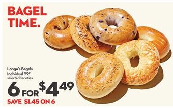 Longo's Longo's bagels offer