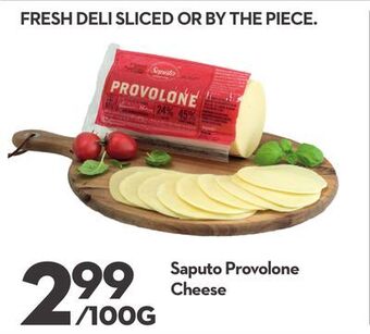 Longo's Saputo provolone cheese offer