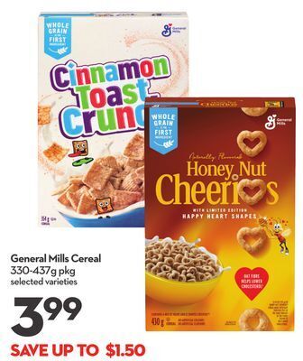 Longo's General mills cereal offer