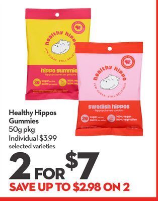 Longo's Hippos gummies offer