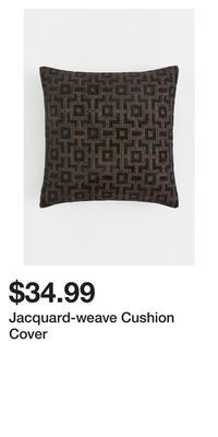 H&M Jacquard-weave cushion cover offer