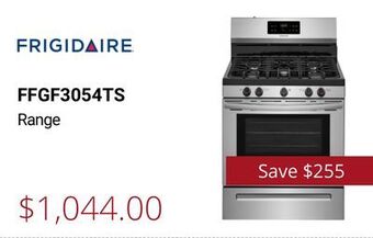 Canadian Appliance Source Frigidaire range offer